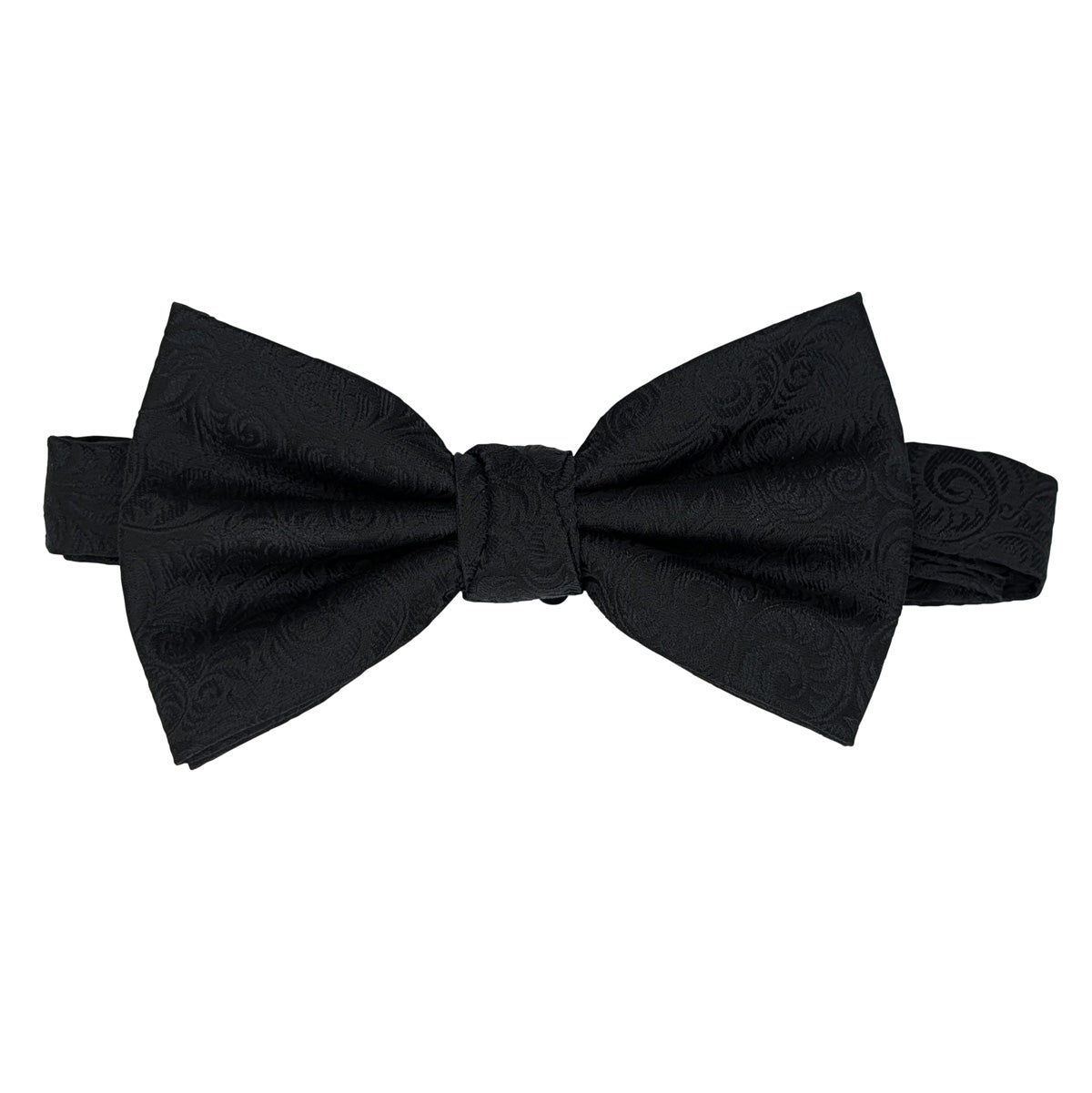Black Swirls Bow Tie
