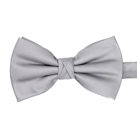 Pearl Grey Bow Tie