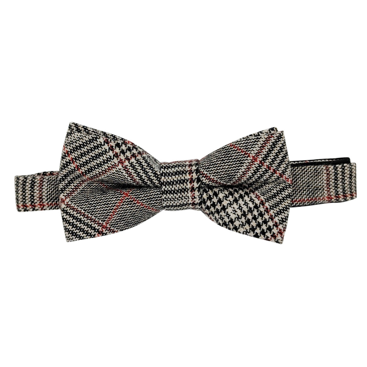 Grey Prince of Wales Check  Wedding Swatch