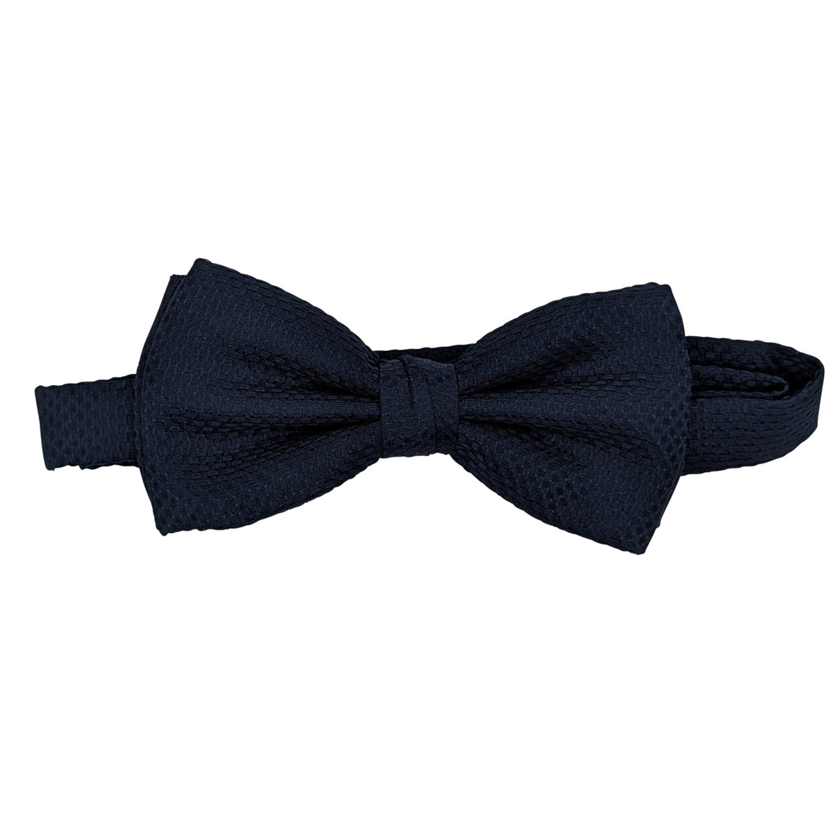 Navy Piqué Formal Bow Tie