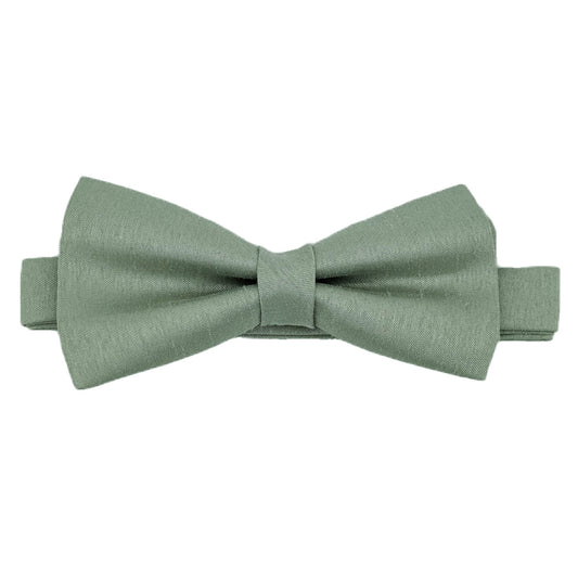 Seagrass Shantung Bow Tie