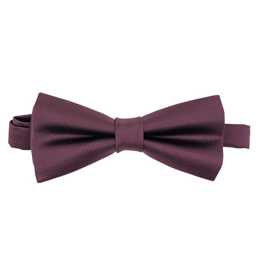 Aubergine Bow Tie