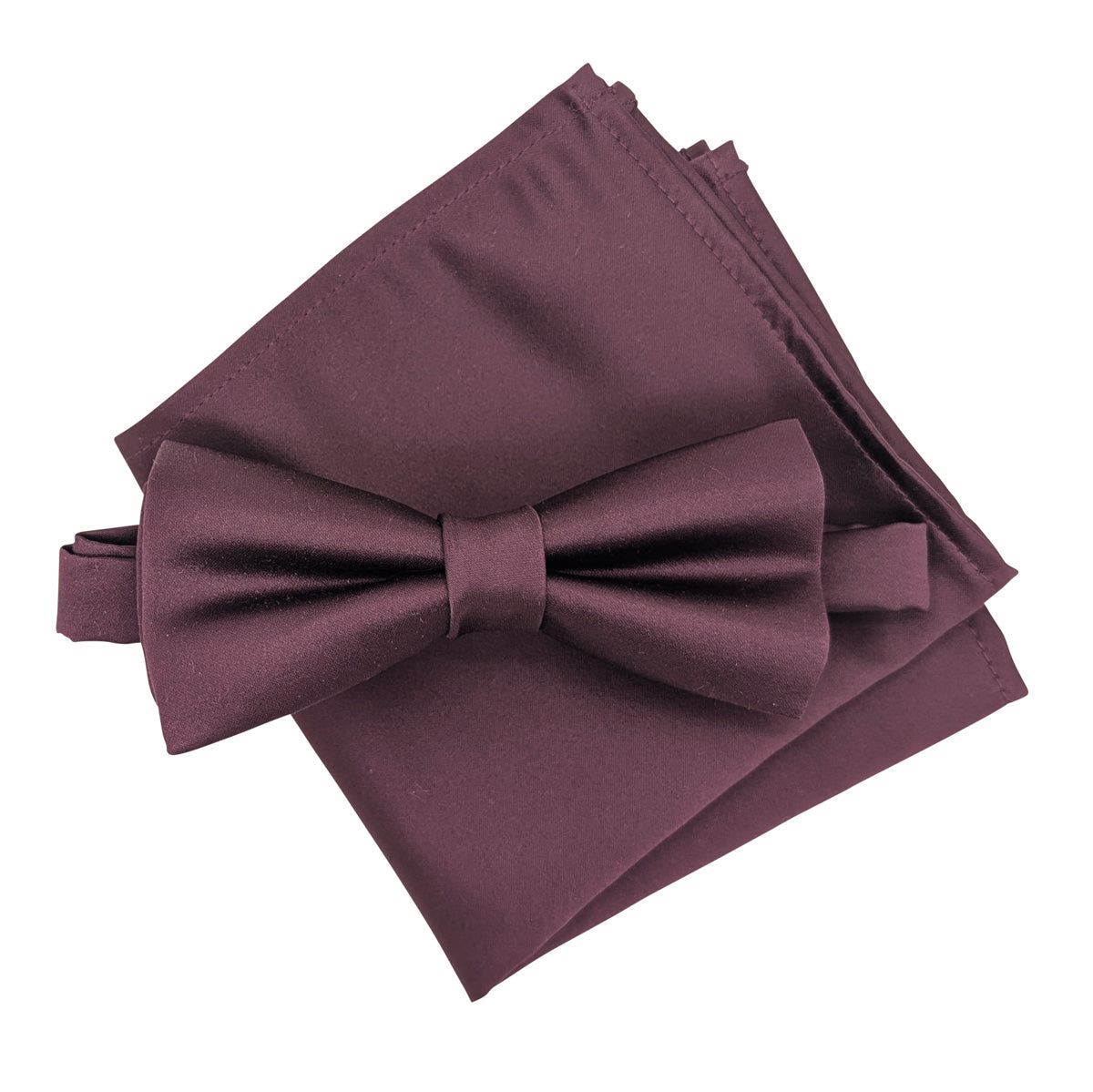 Aubergine Bow Tie