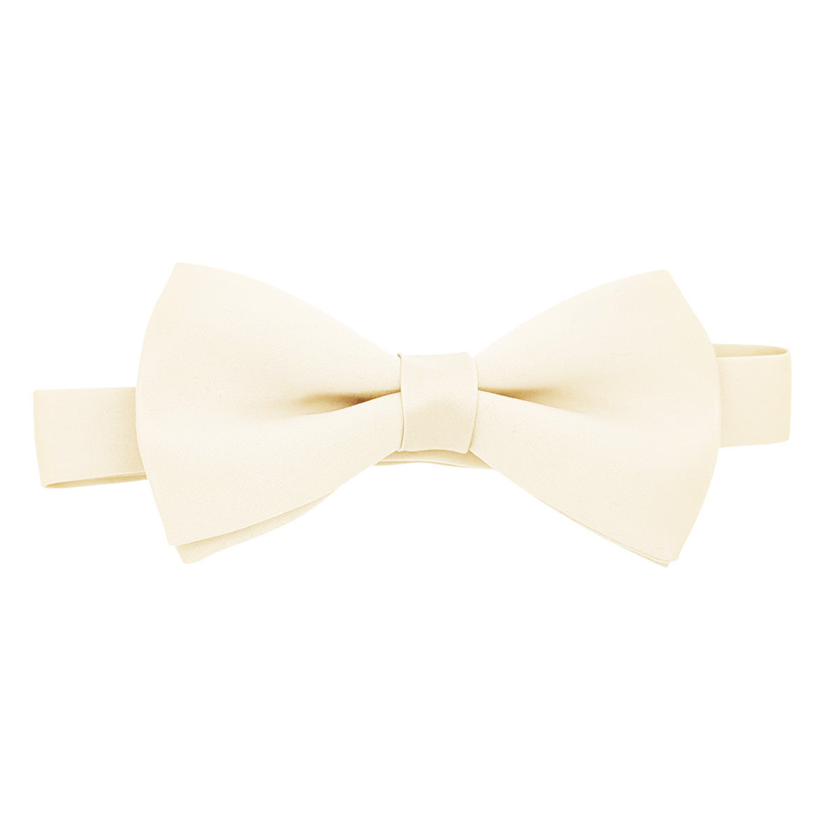 Vanilla Suede Bow Tie