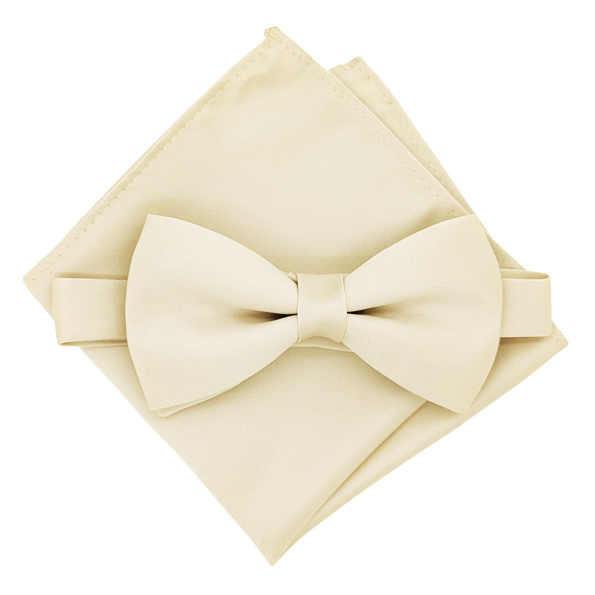 Champagne Ivory Pocket Square