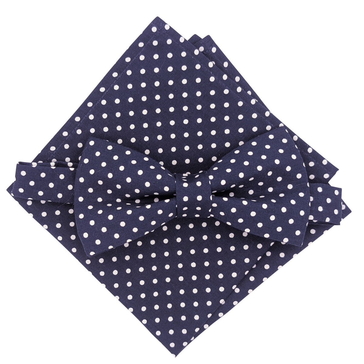 Midnight Spot Pocket Square