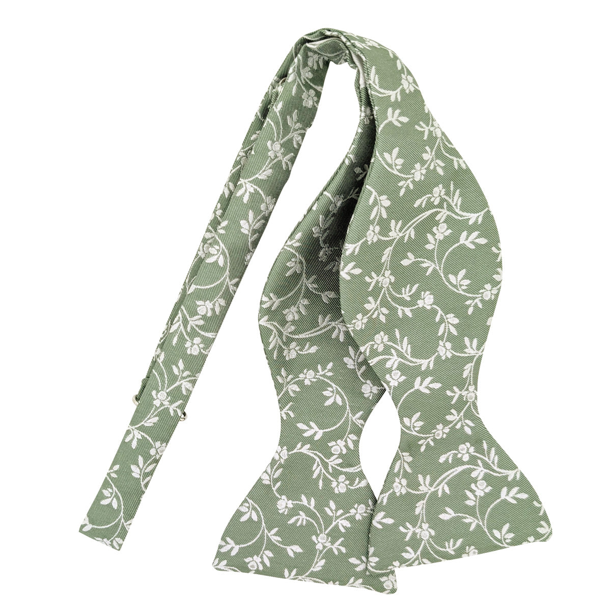 Wild Sage Leaves Bow Tie