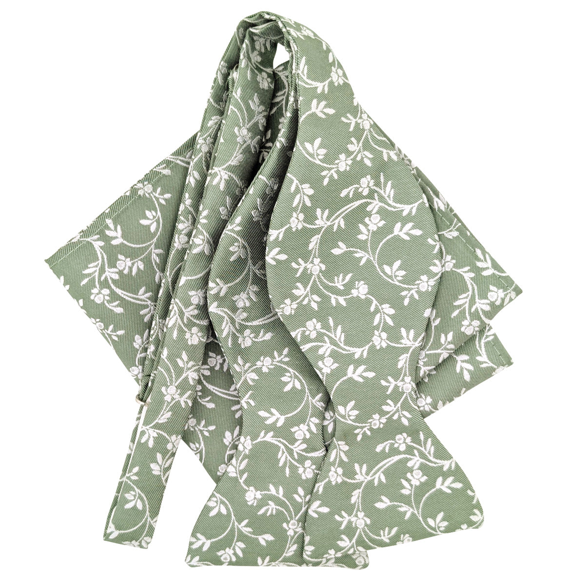 Wild Sage Leaves Bow Tie