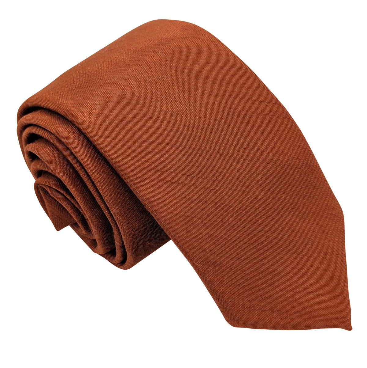 Russet Shantung Boys Ties