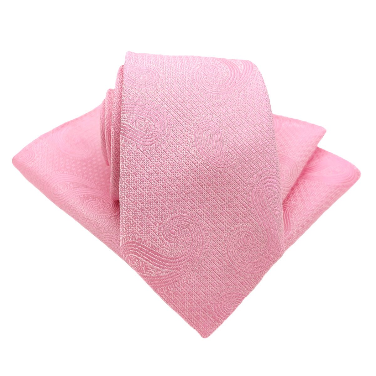 Candyfloss Paisley Pocket Square - Wedding Pocket Square - Swagger & Swoon