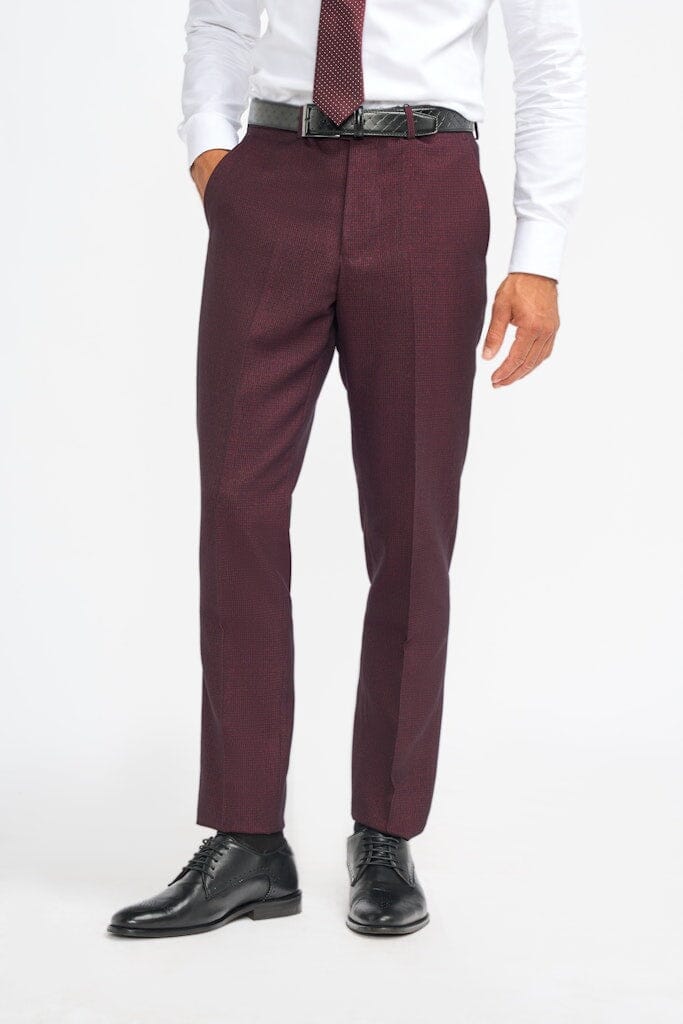 Caridi Wine 3 Piece Suit - Suits - 