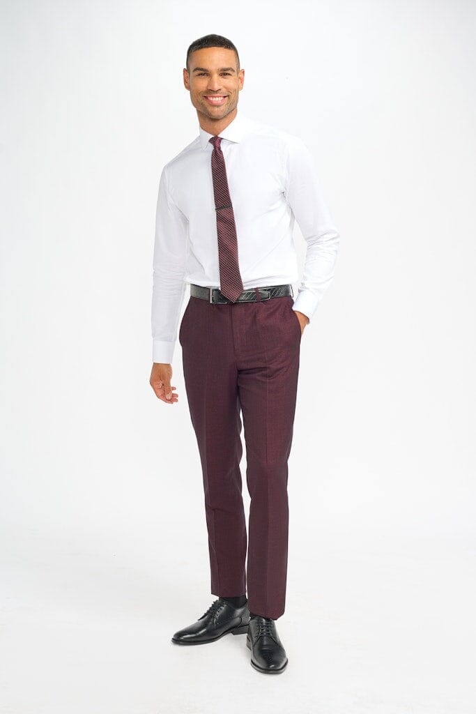 Caridi Wine 3 Piece Suit - Suits - 