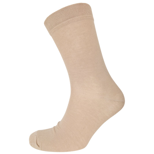 Champagne matching socks for wedding