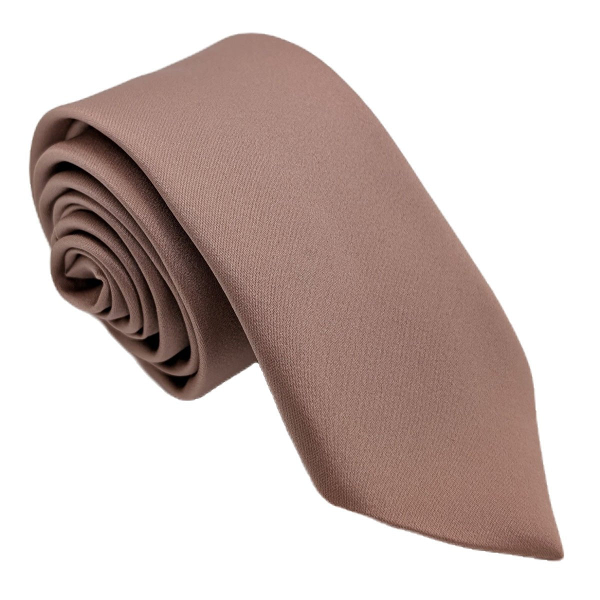 Cocoa Wedding Tie - Wedding Tie - Skinny - Tie Only - Swagger & Swoon