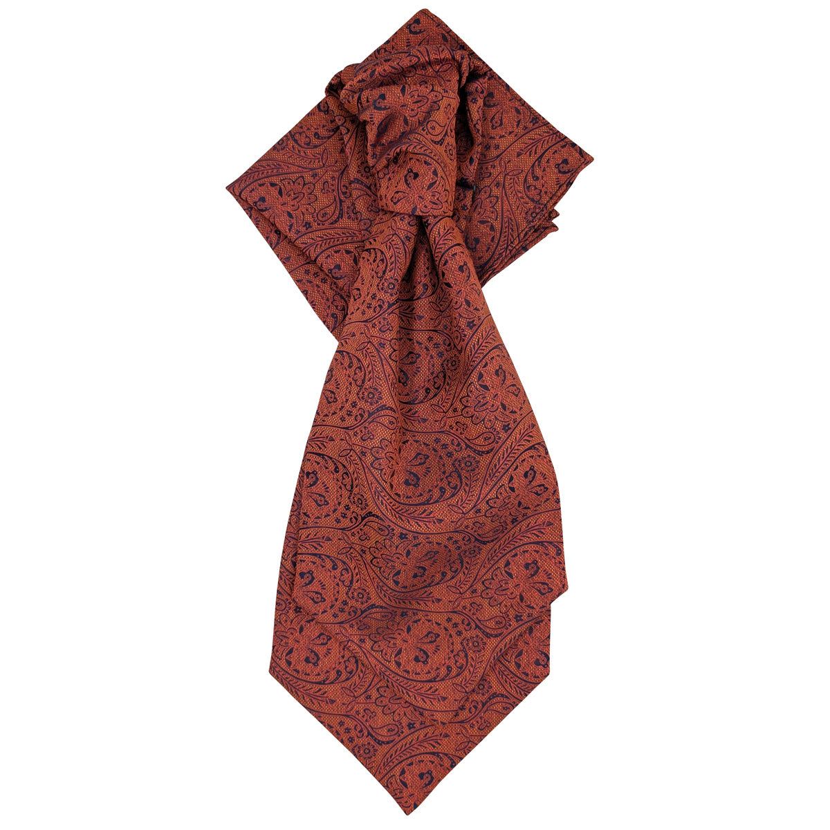 Sunset Lace Paisley Wedding Cravat