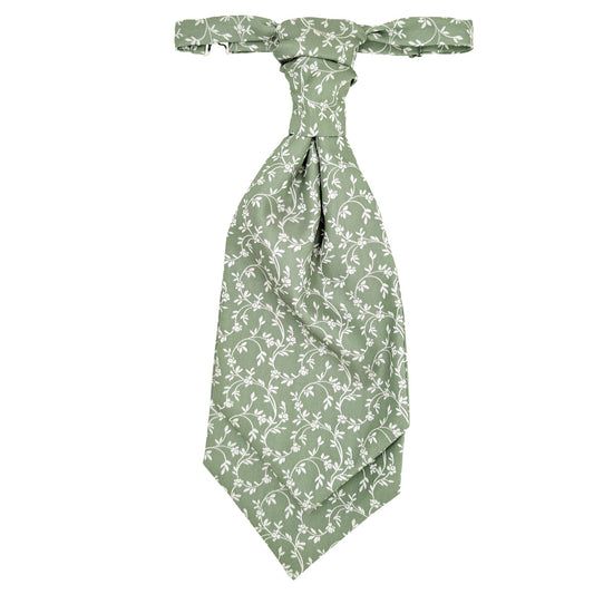 Wild Sage Leaves Boys Wedding Cravat