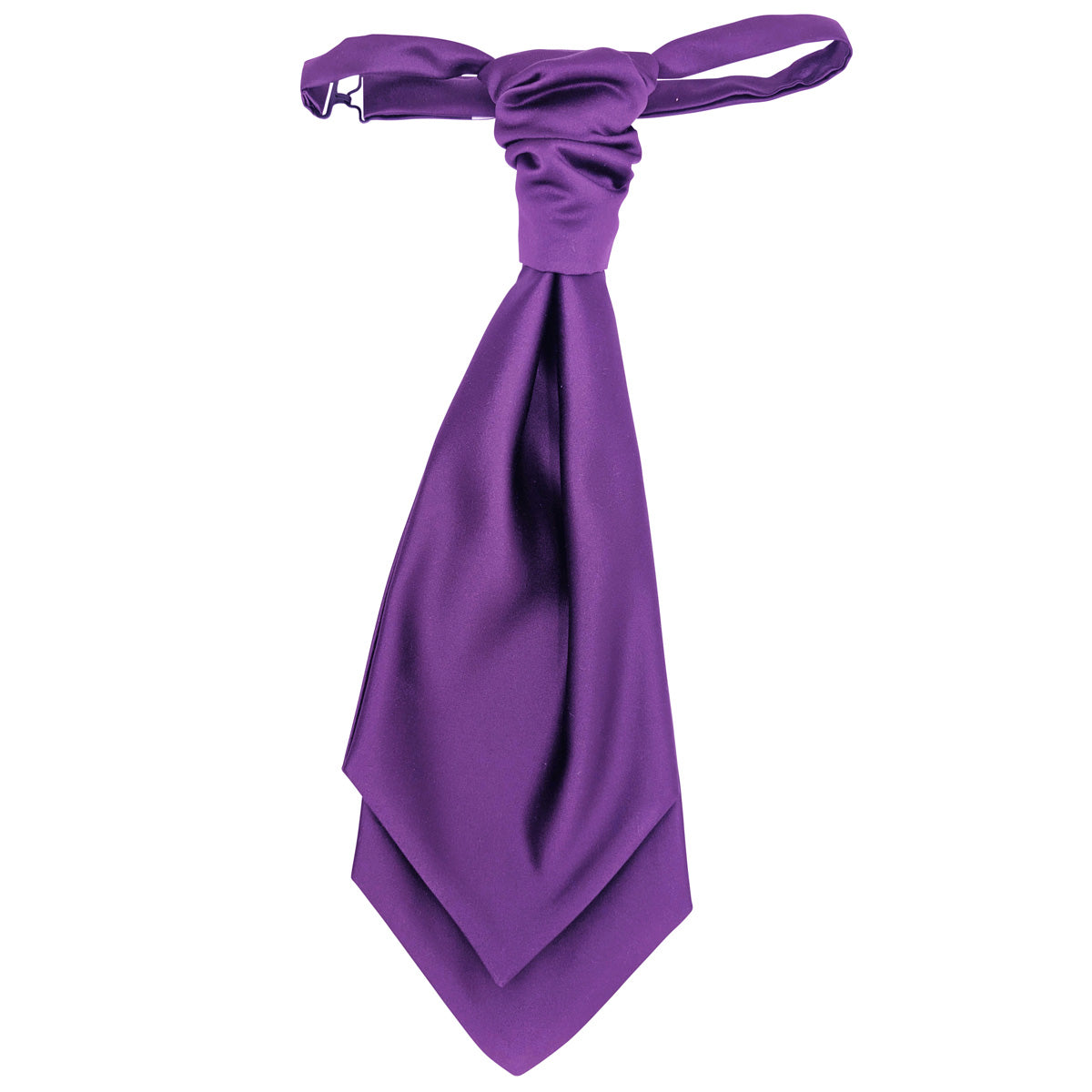 Majestic Purple Wedding Cravat