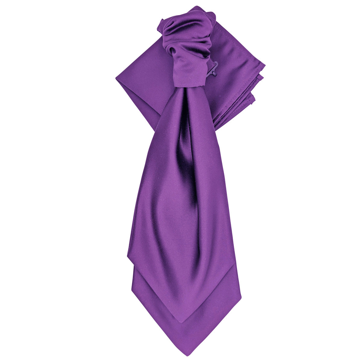 Majestic Purple Wedding Cravat