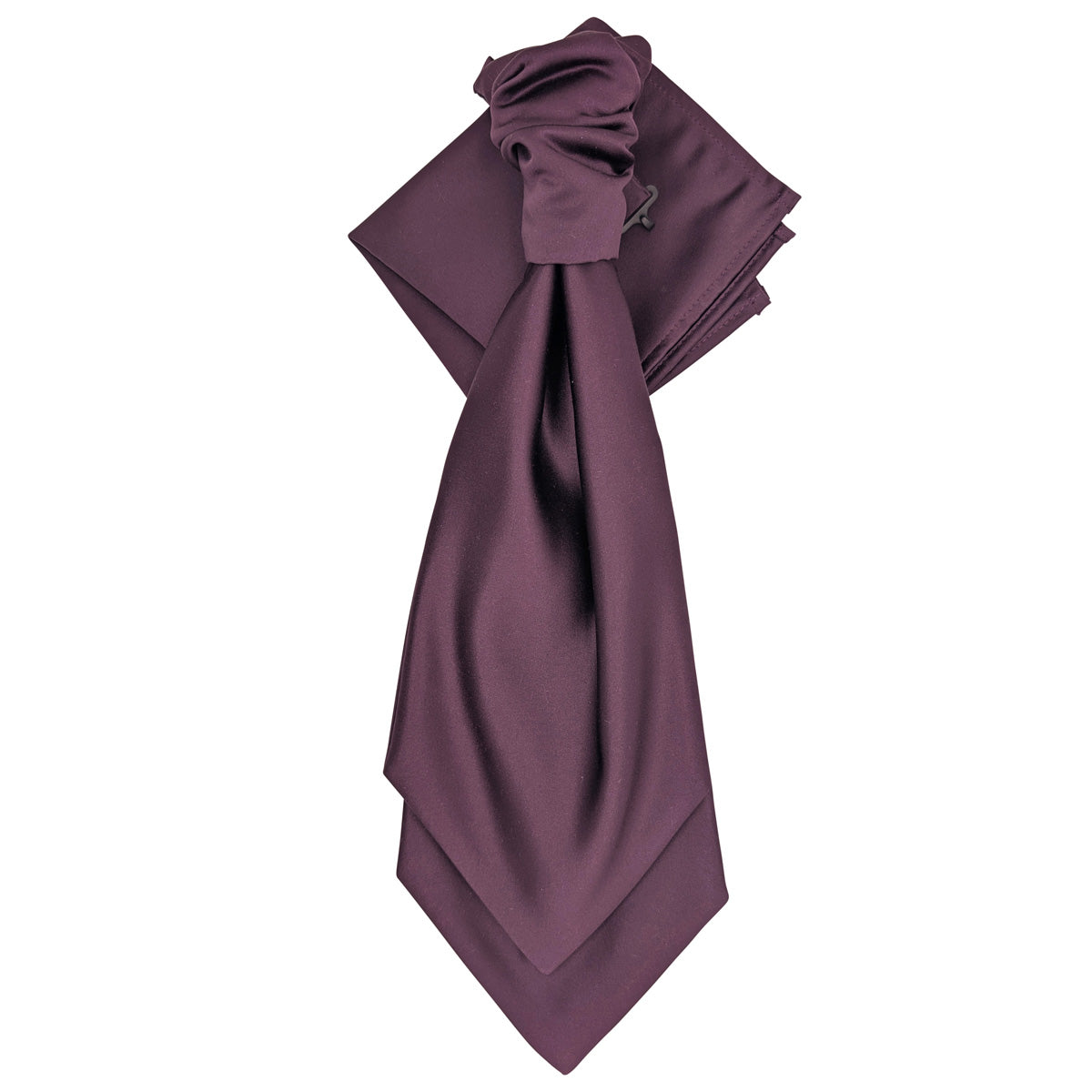 Plum Wedding Cravat