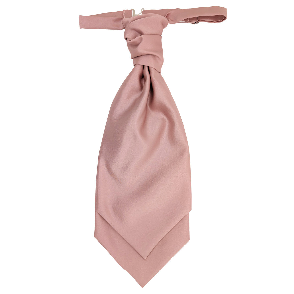 Suede Pink Boys Wedding Cravat