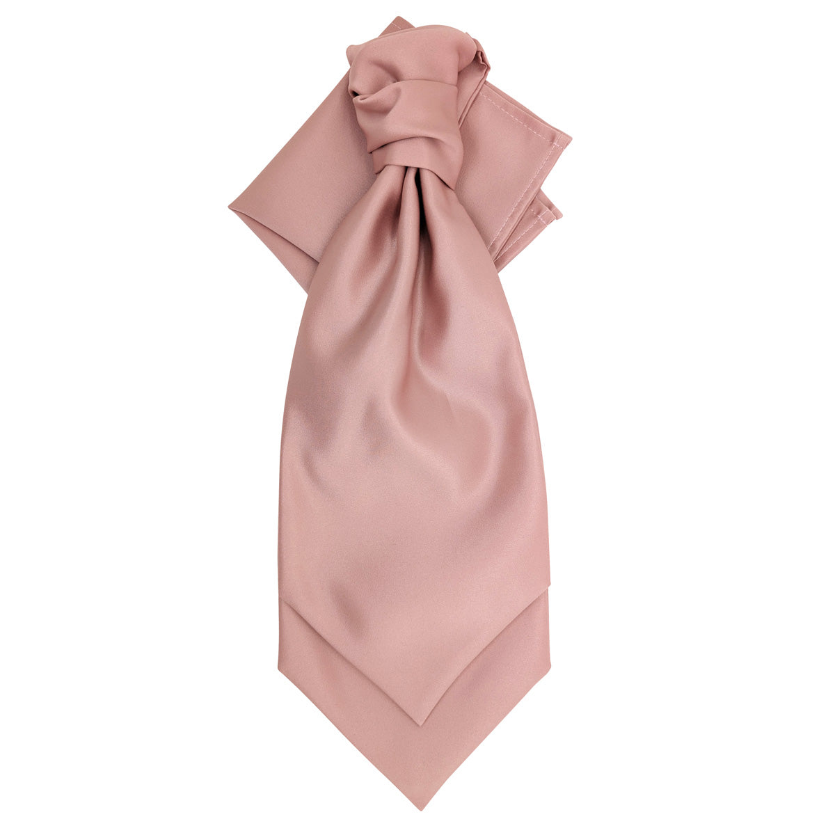 Suede Pink Wedding Cravat
