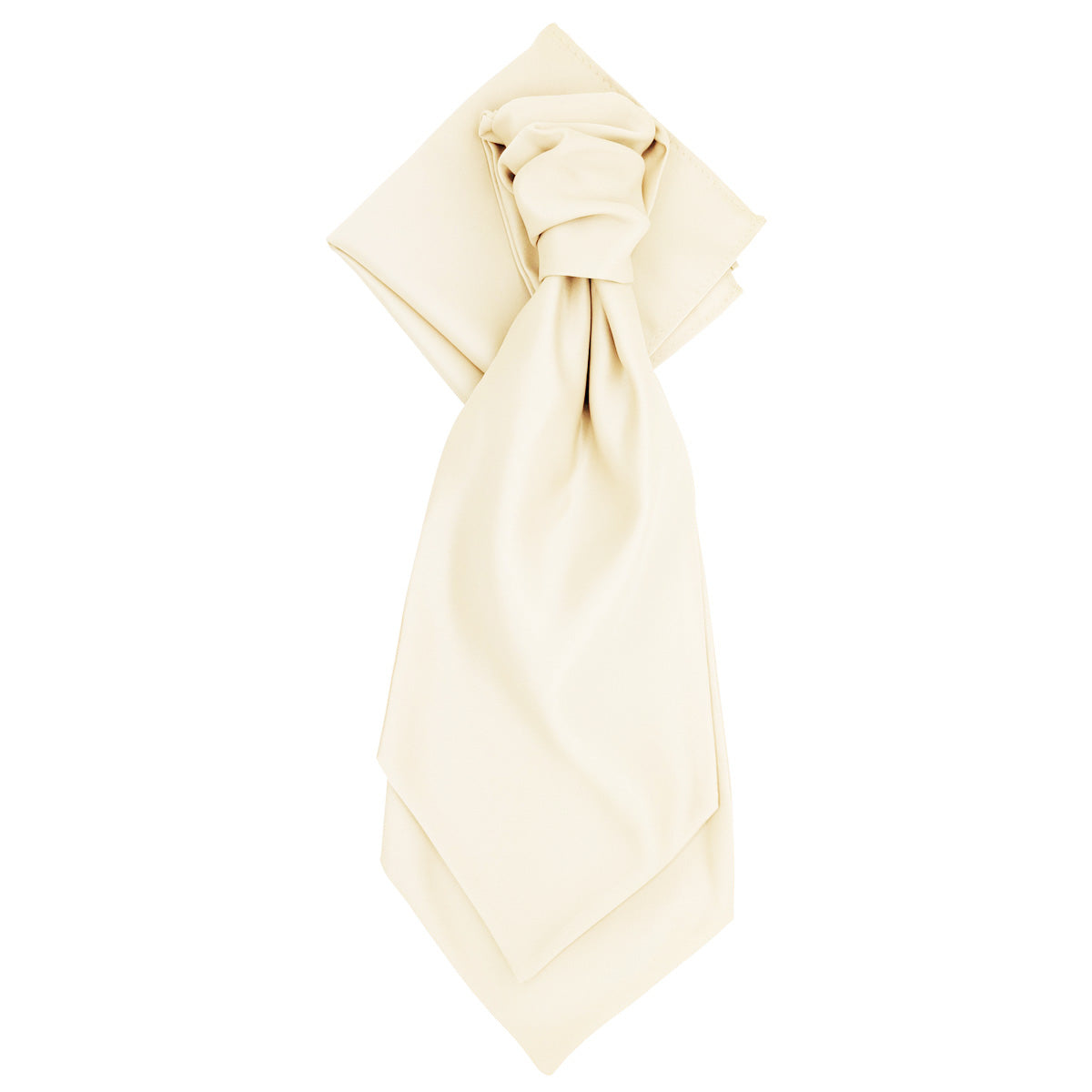 Vanilla Suede Pocket Square