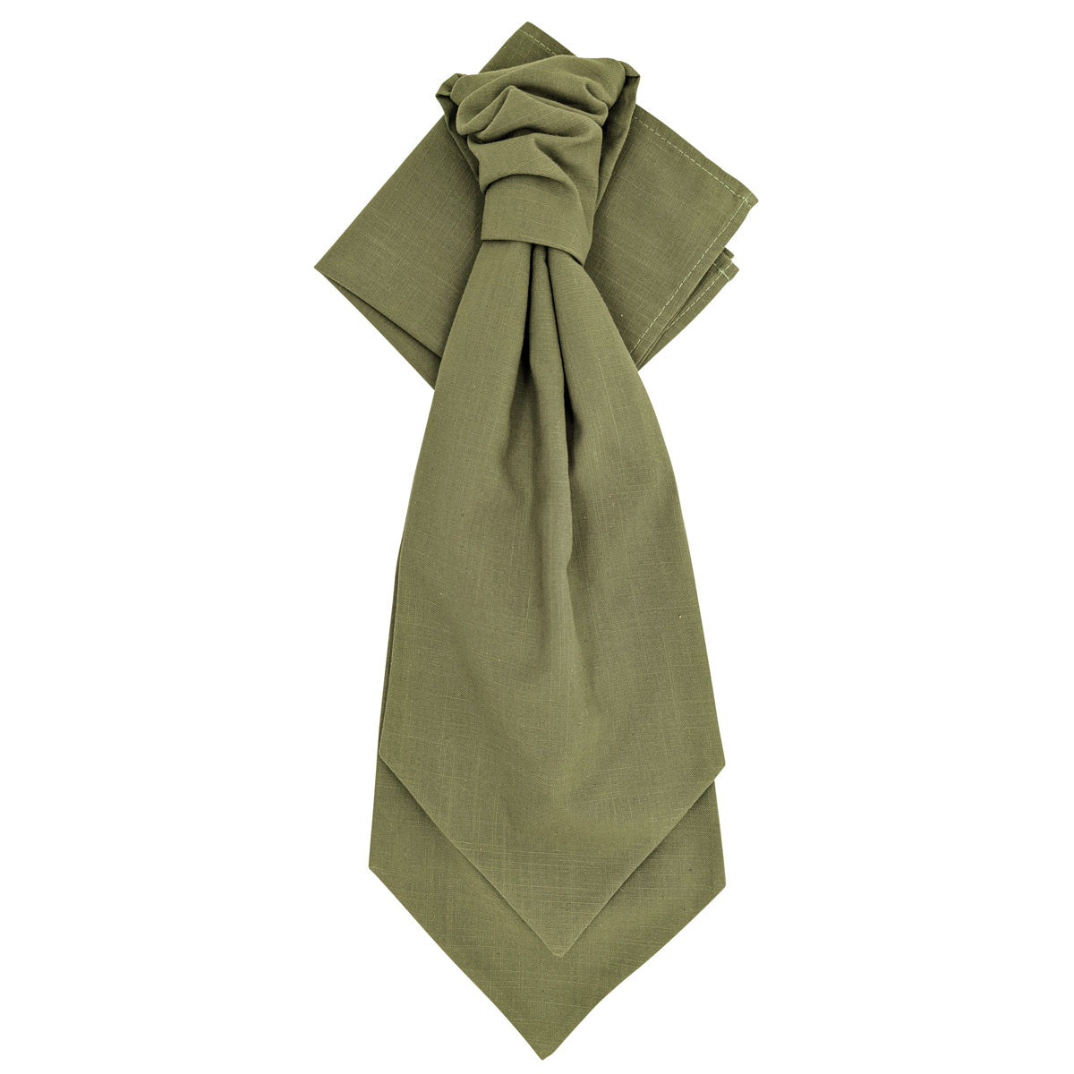 Khaki Cotton Wedding Cravat