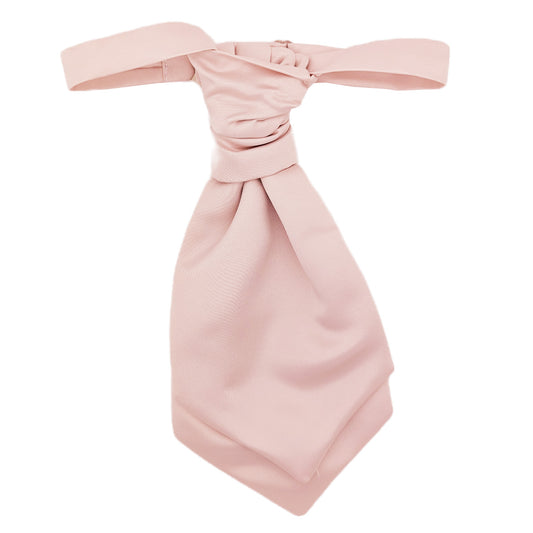Blush Pink Boys Wedding Cravat