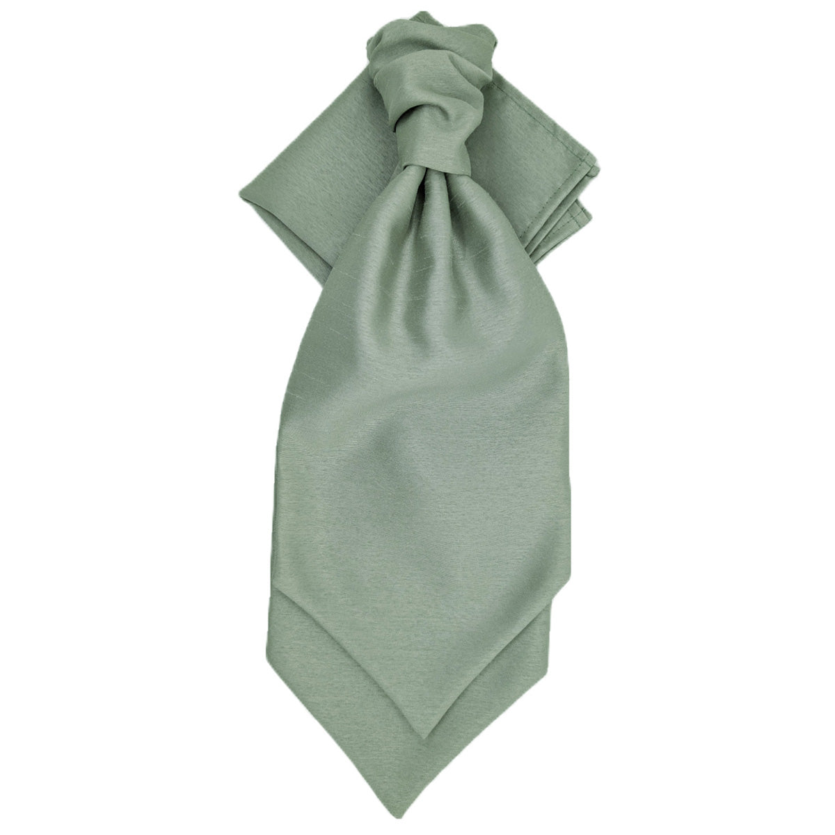 Seagrass Shantung Wedding Cravat