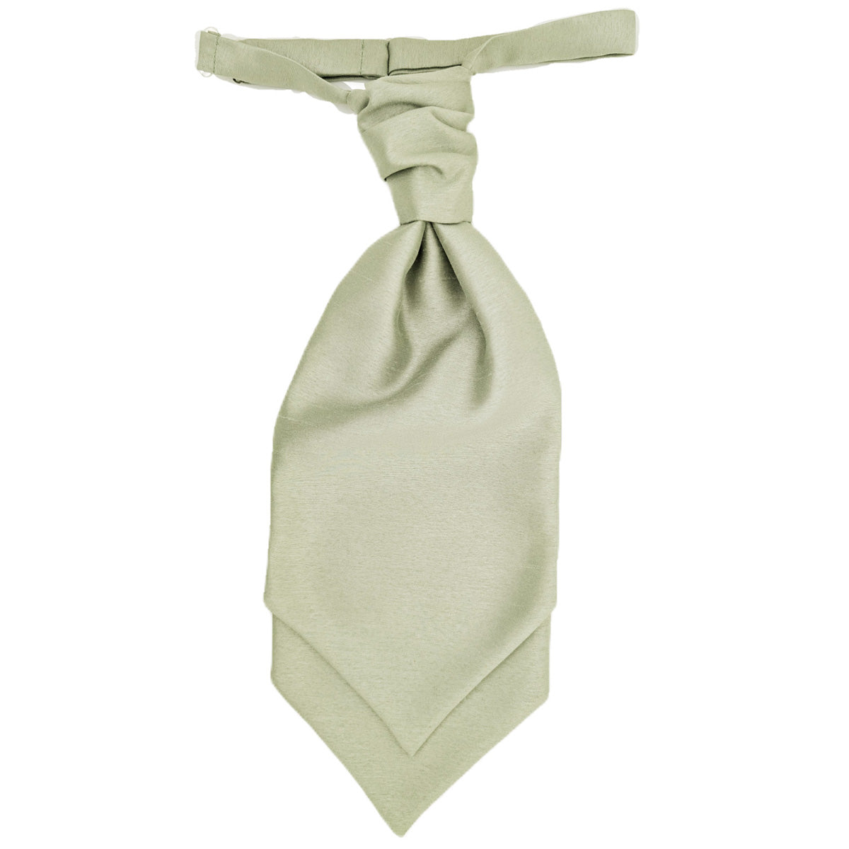 Light Sage Shantung Boys Wedding Cravat
