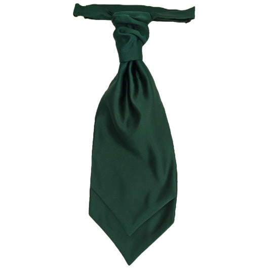 Bottle Green Boys Wedding Cravat