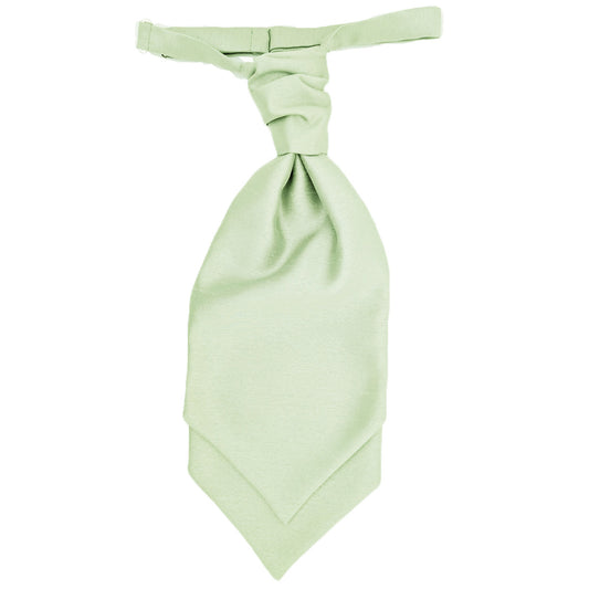 Water Mint Shantung Wedding Cravat
