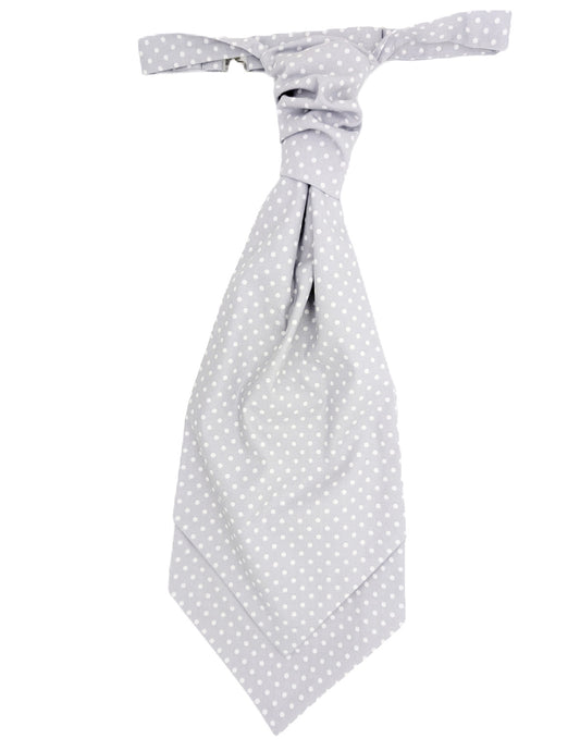 Dove Spot Boys Wedding Cravat