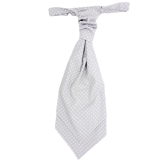Dove Spot Wedding Cravat
