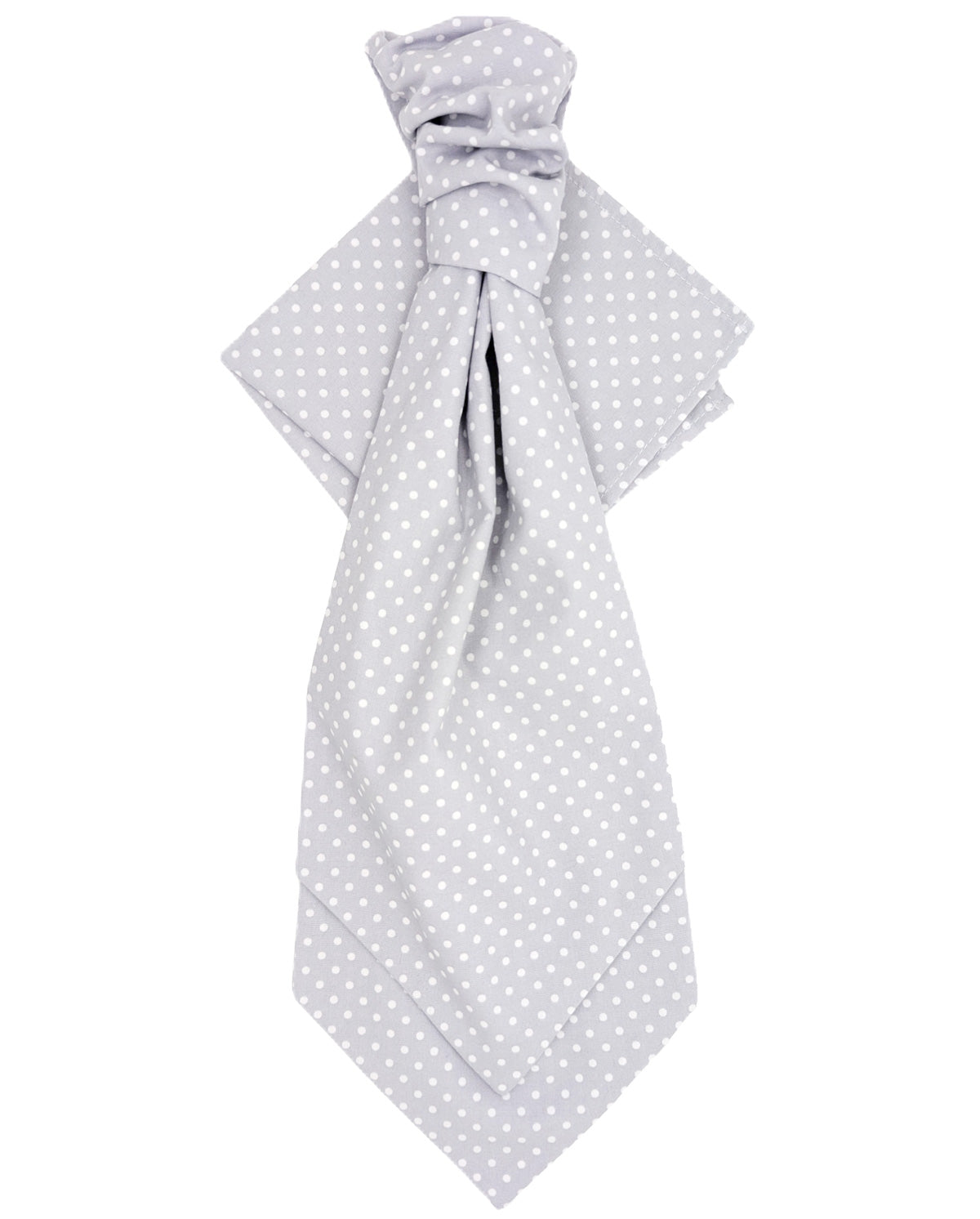 Dove Spot Wedding Cravat