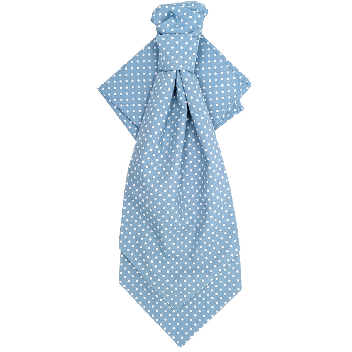 Mid Blue Spot Wedding Swatch