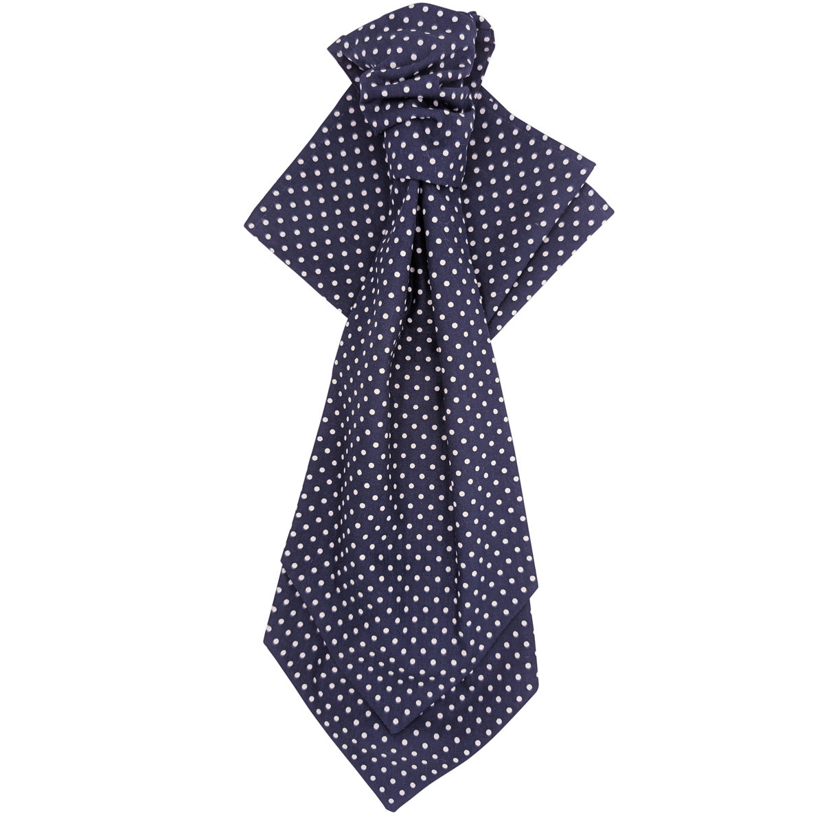 Midnight Spot Wedding Cravat