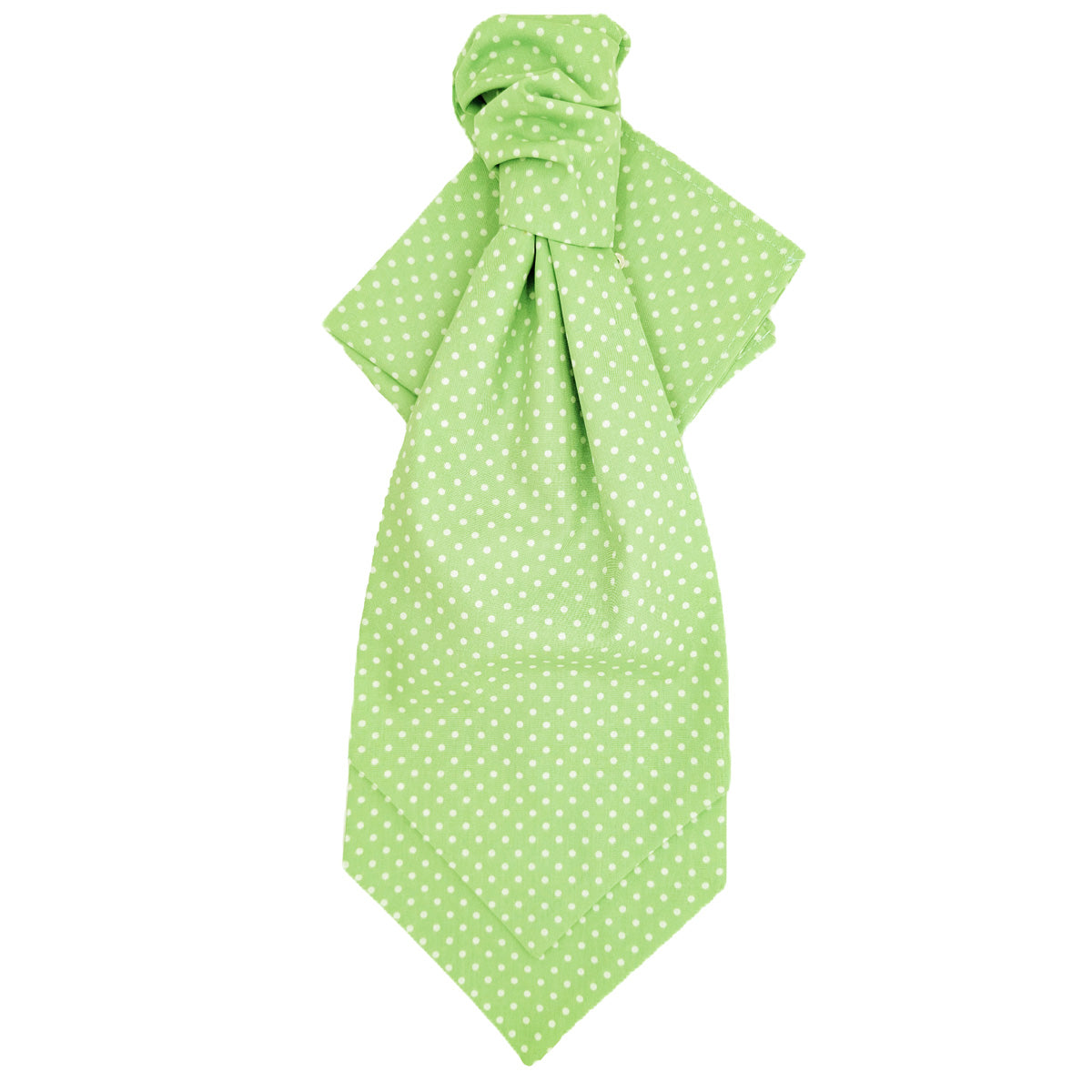Pistachio Spot Wedding Cravat