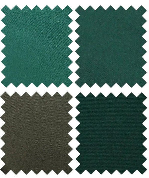 Dark Green Wedding Tie Swatch Pack - Swatch - Swagger & Swoon