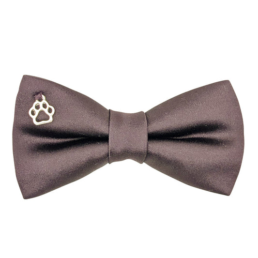 Dusky Purple Dog Bow Tie