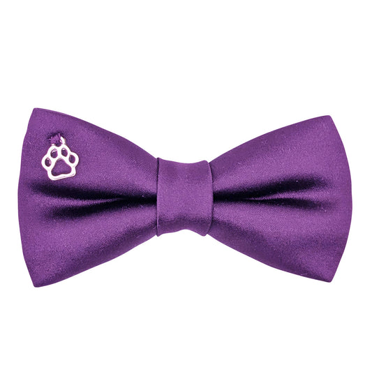 Majestic Purple Dog Bow Tie