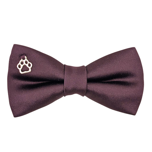 Plum Dog Bow Tie