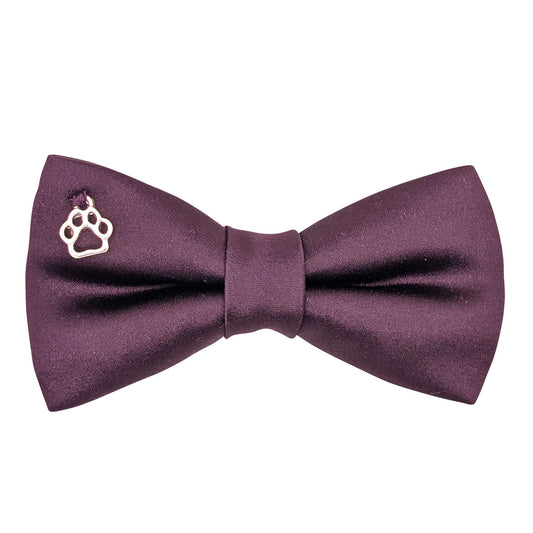 Blackberry Wine Dog Bow Tie
