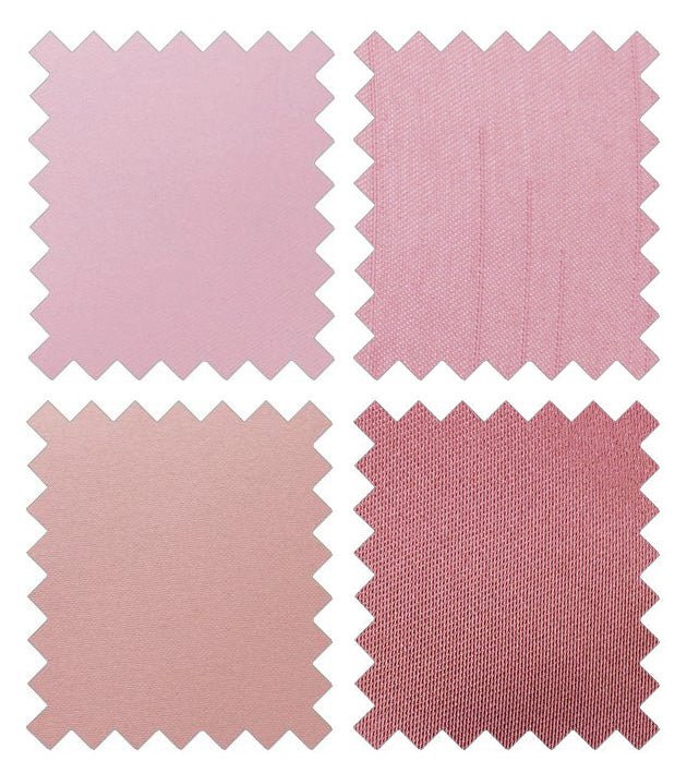 Dusky Pink / Muted Rose Wedding Tie Swatch Pack UK – Swagger & Swoon