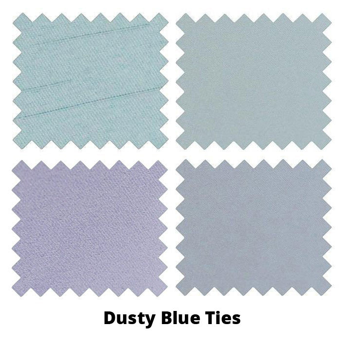 Wedding Tie Colour Matching Swatch Packs - Pinterest Offer