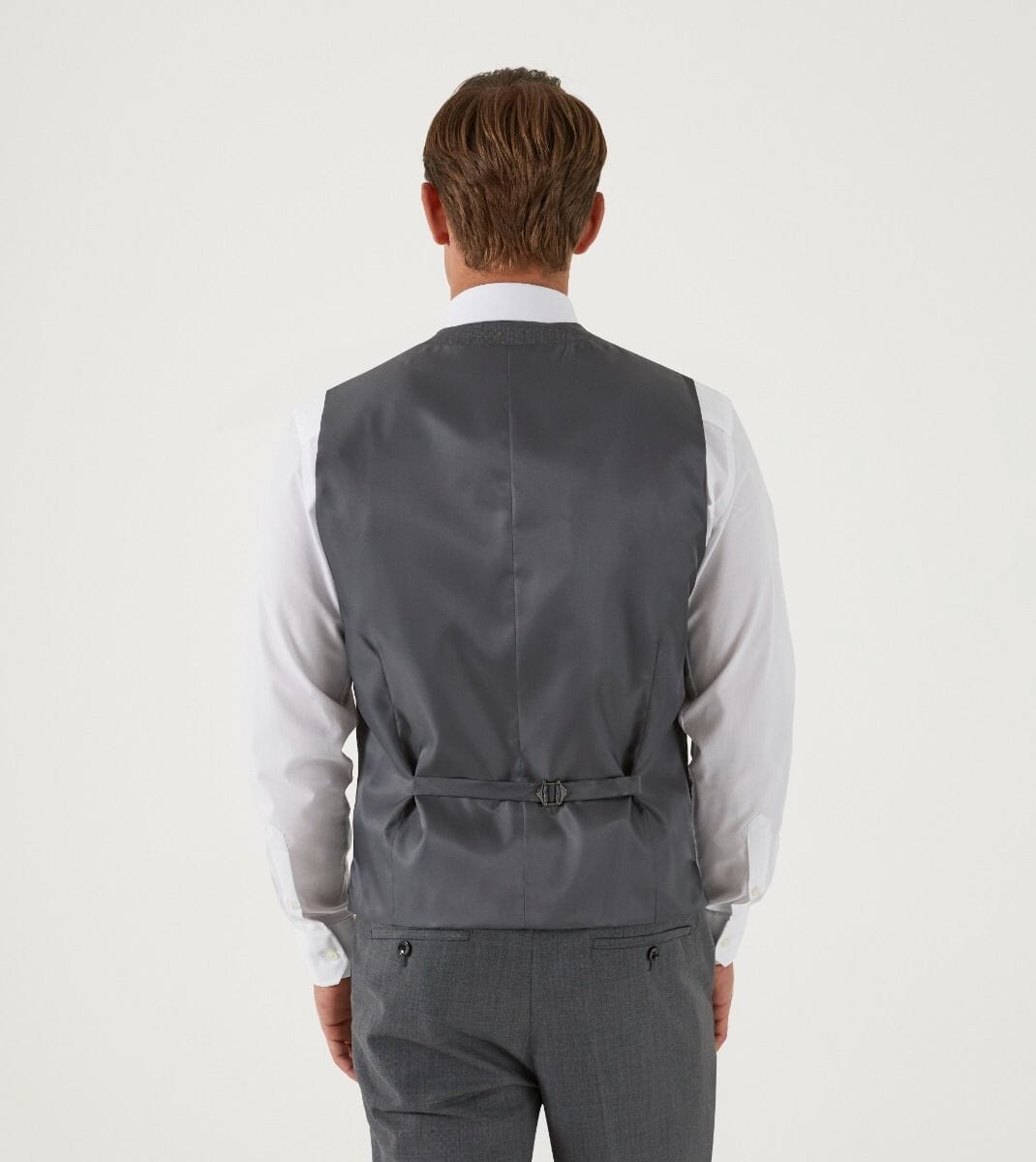 Farnham Grey Waistcoat - Waistcoats - 34R - Swagger & Swoon