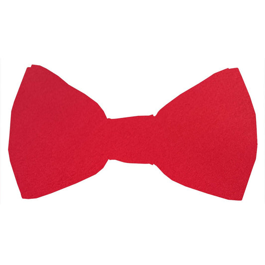 Flame Red Boys Bow Ties - Childrenswear - Neckstrap (Age 5 - 12) - Swagger & Swoon