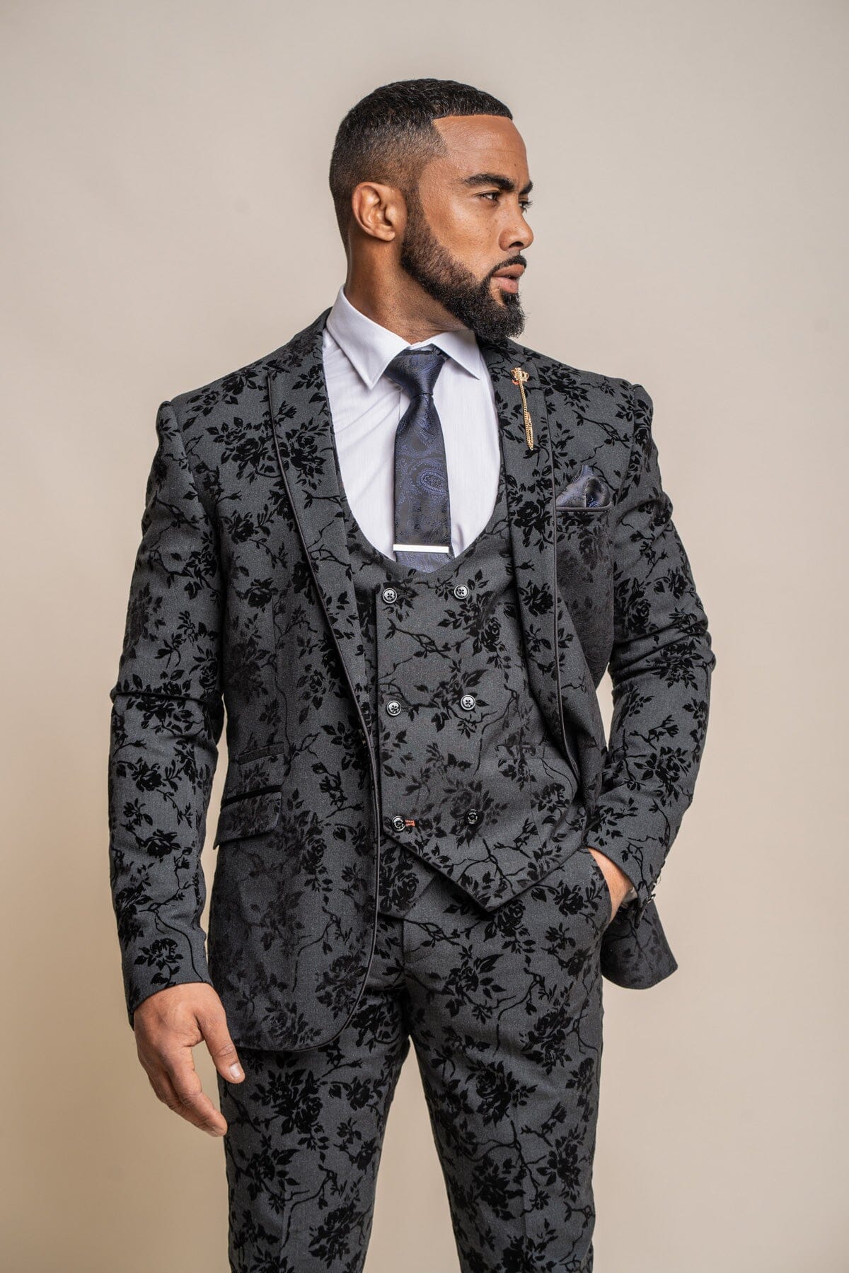 Georgi Floral Waistcoat - Waistcoats - 