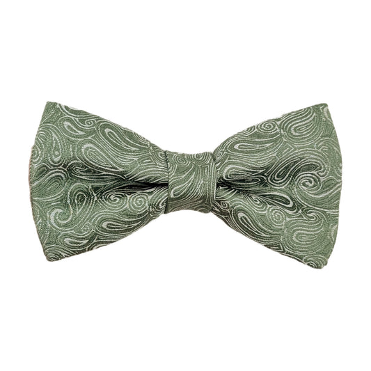 Wild Sage Paisley Hair Bow