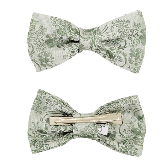 Wild Sage Floral Hair Bow